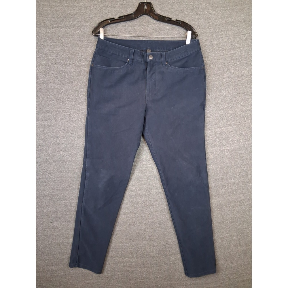 Lululemon Mens Pants 32 Blue ABC Commission Chino Stretch Dress Casual